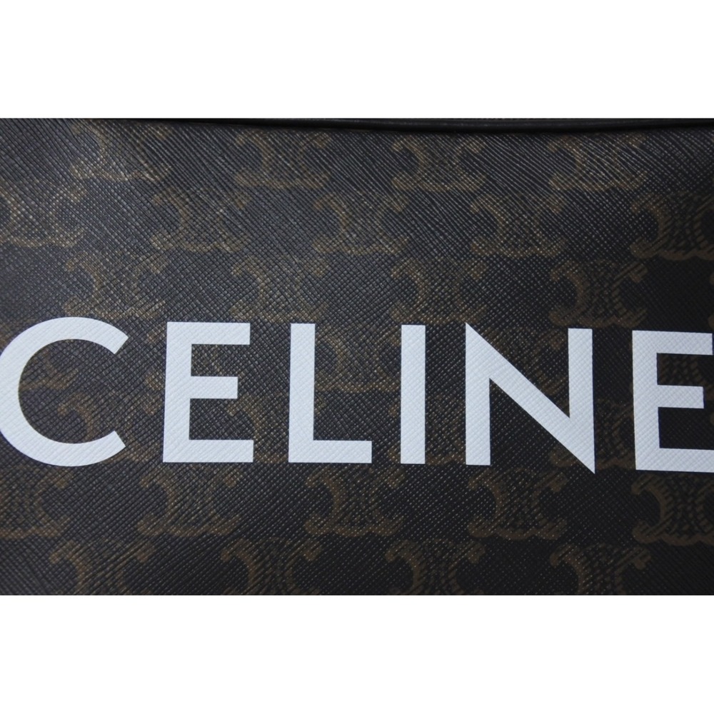Celine Leather Triomphe Messenger Shoulder Bag - Picture 5 of 9